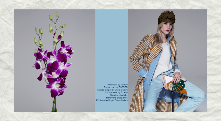 Magazine con look Tonello