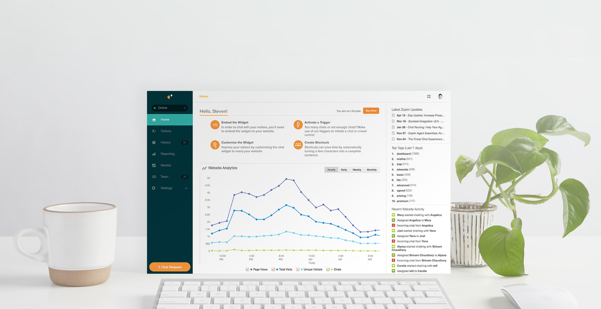 Live Chat Customer Assistance