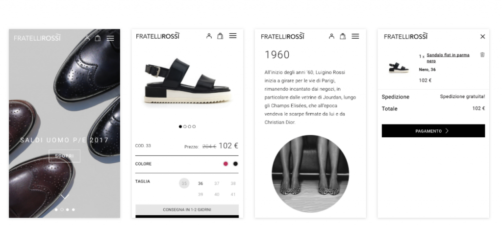 Caso restyling ecommerce mobile