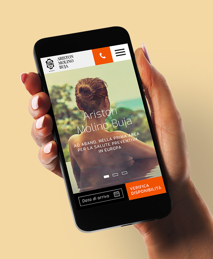 Sito Hotel Ariston mobile