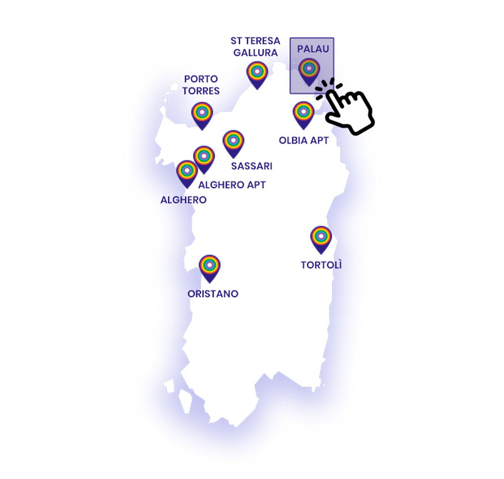 Sardinya Mappa interattiva