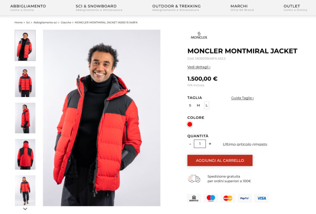 Livio Sport E-commerce Product Livio Sport E-commerce Product