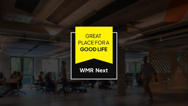 WMR Great Place For A Good Life
